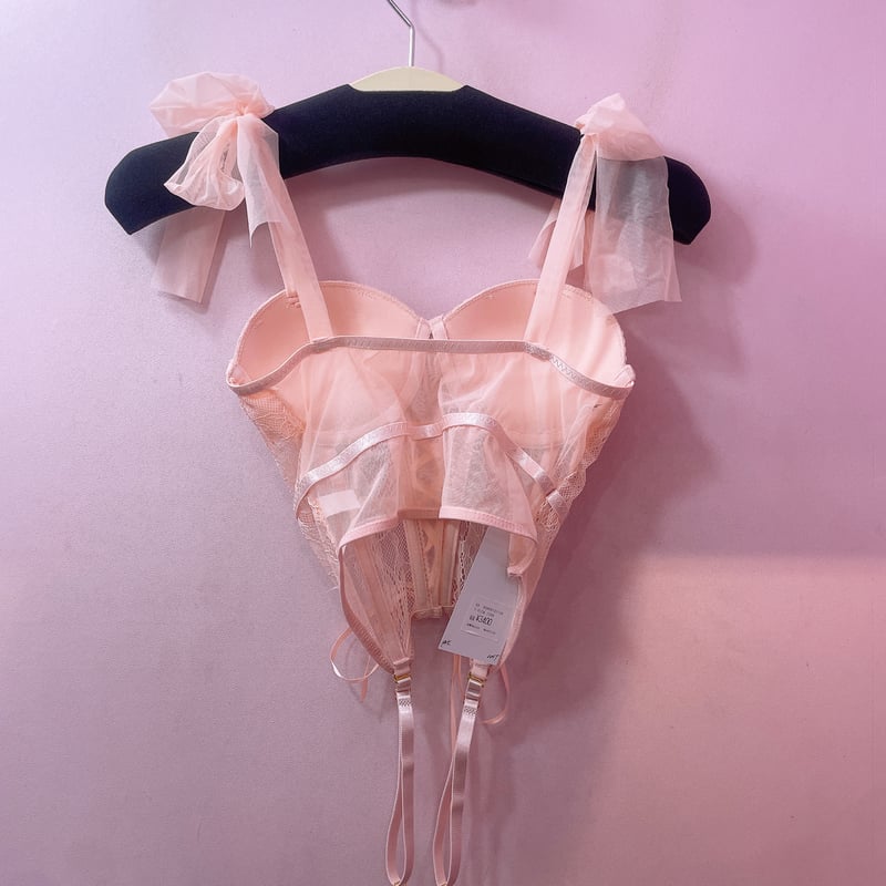 ☆Ravijour★廃盤FUCHSIA☆ガーター付ビスチェ☆size フリー ☆Ravijour☆廃盤FUCHSIA☆ガーター付ビスチェ☆size フリー