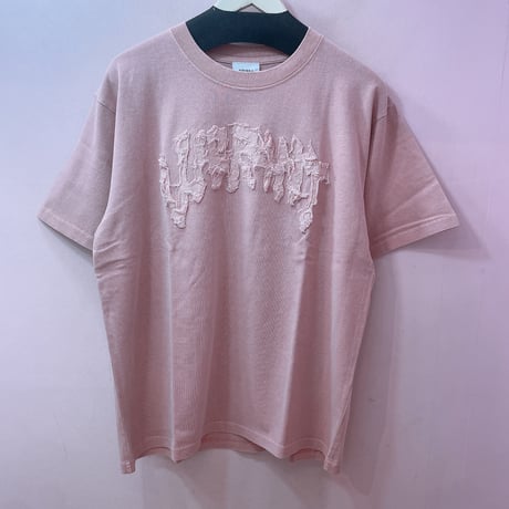 ダメージロゴTシャツ