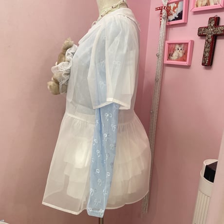 レトロAnimalシアーワンピース