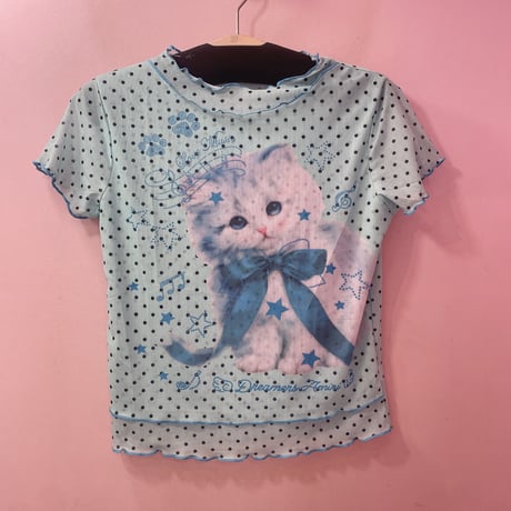 Kittyドットシアートップス