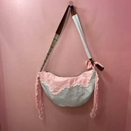 cute patchwork ショルダーバッグ