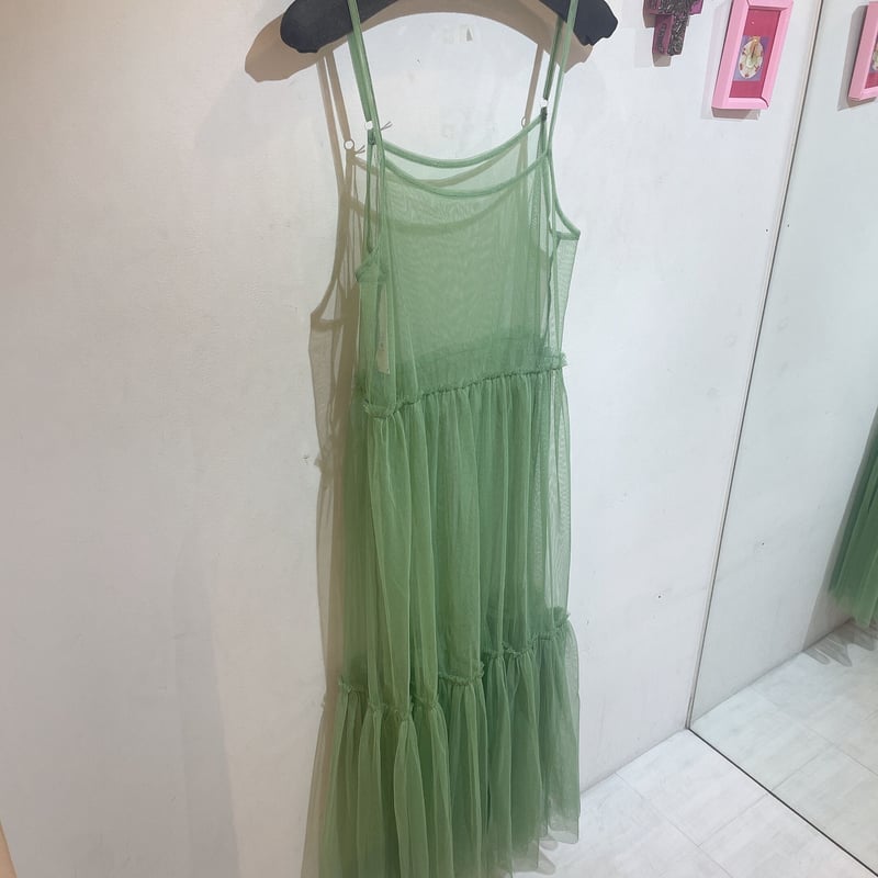 チュールロングキャミワンピース | Romantic Standard ロマンティック