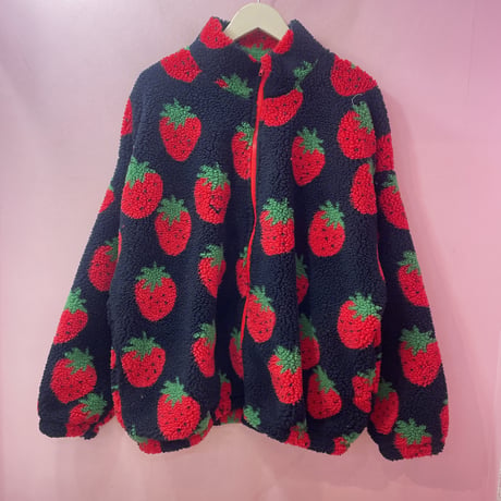 Strawberry ボアジャケット