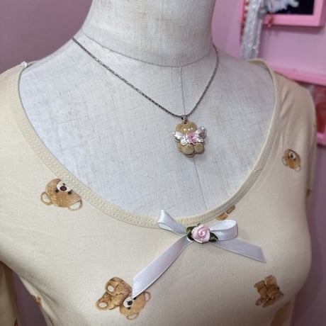 フロッキーcute bear ネックレス