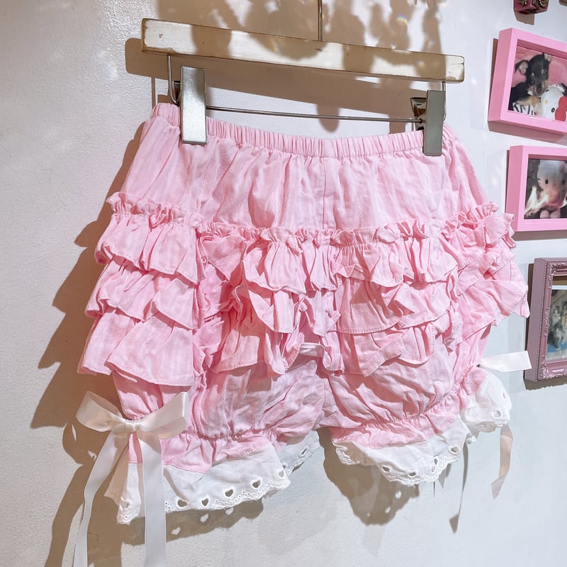 お取引き完了まで掲載　2段フリル 匿名配送 シェリーメイ ドロワーズ お取引き完了まで掲載 2段フリル 匿名配送 シェリーメイ