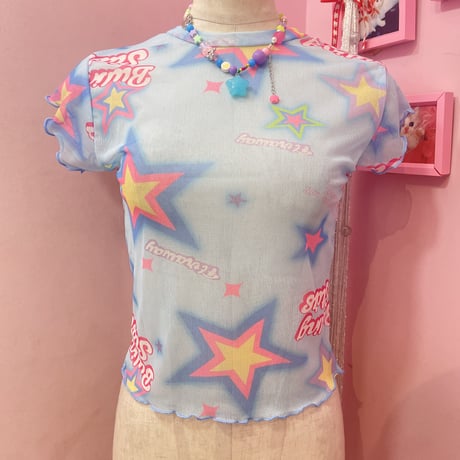 STARロゴシアーチビT