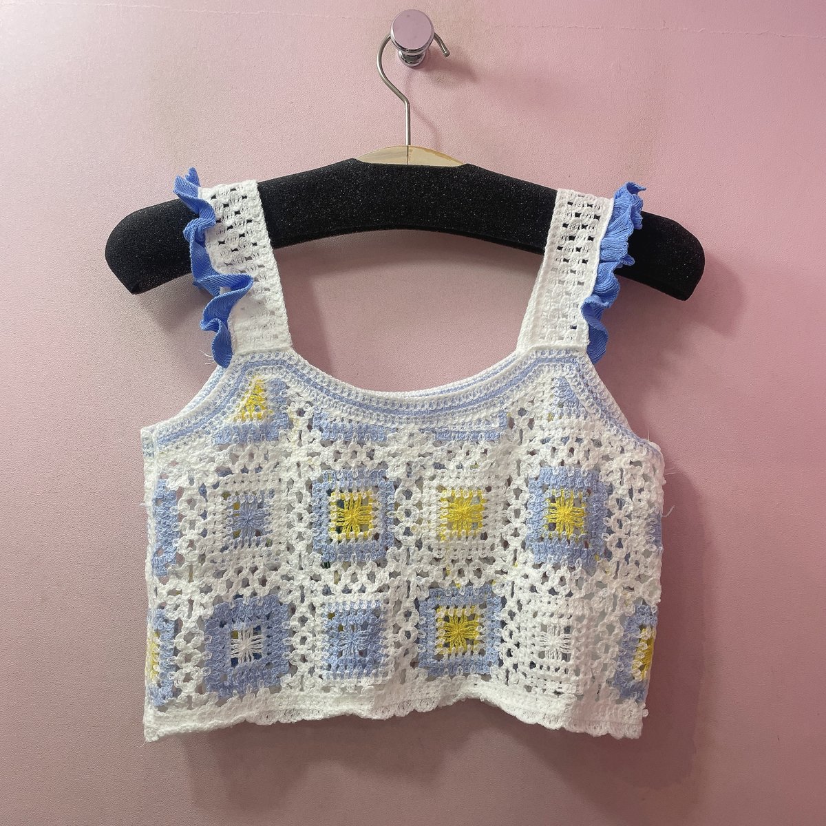 vintage アンティーククロシェビスチェ 3色展開】Emerald Motel フラワー クロシェ ビスチェ – 古着屋