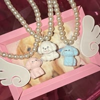 フロッキーcuteわんちゃんネックレス