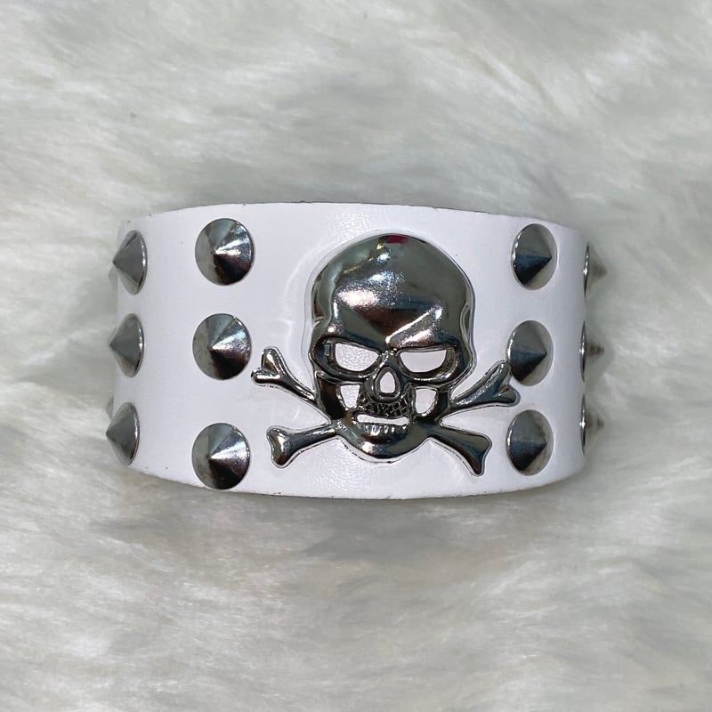 ドクロスタッズブレスレット | Romantic Standard ロマンティック