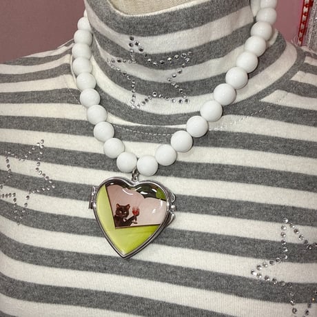 Cat ♡ mirror ネックレス