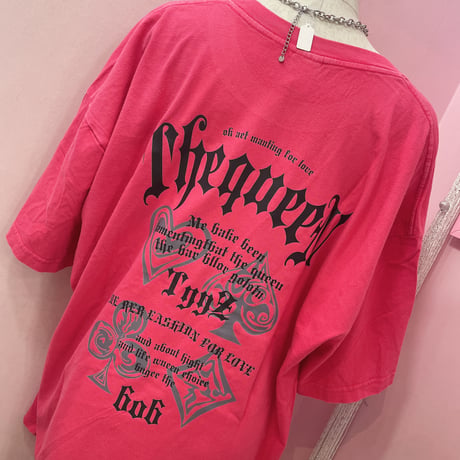 The queen トランプTシャツ
