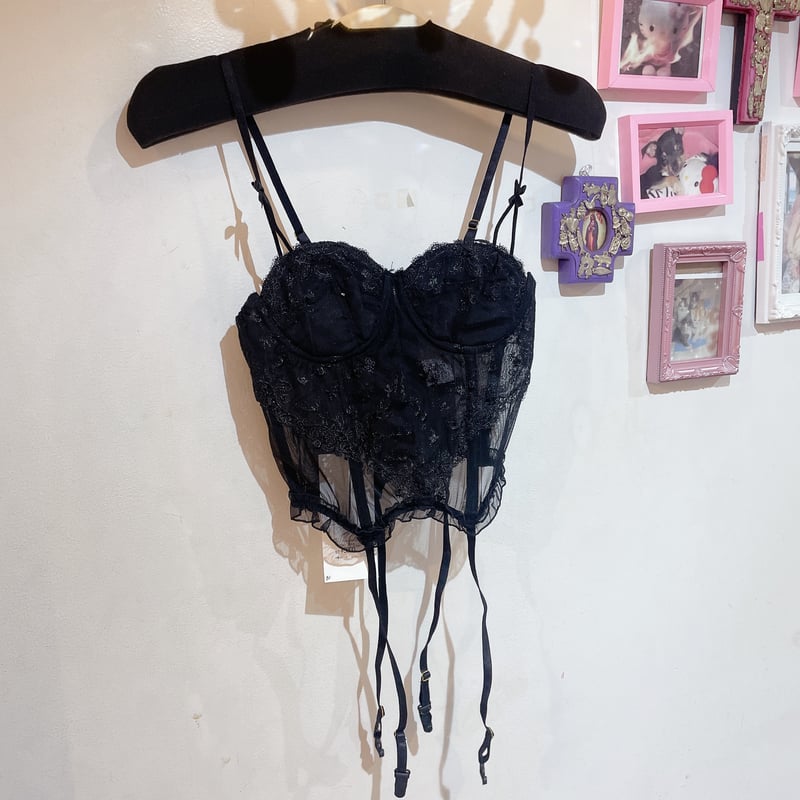 ガーター付シフォンビスチェ | Romantic Standard ロマンティック