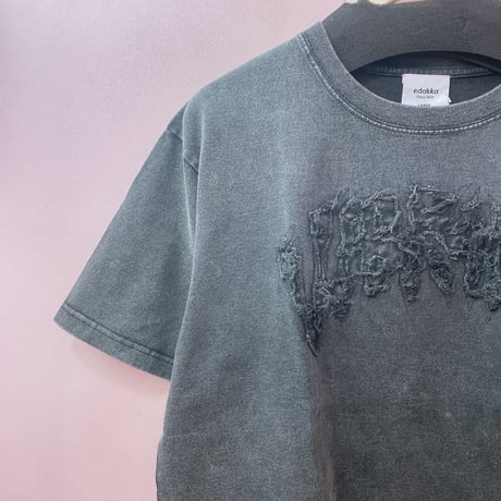 ダメージロゴTシャツ