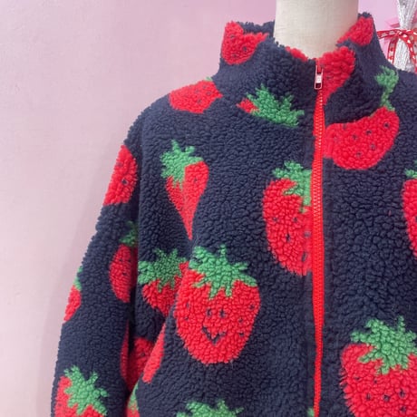 Strawberry ボアジャケット