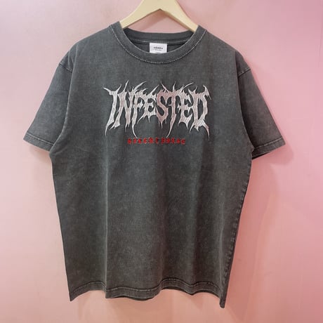 メタルロゴ刺繍Tシャツ