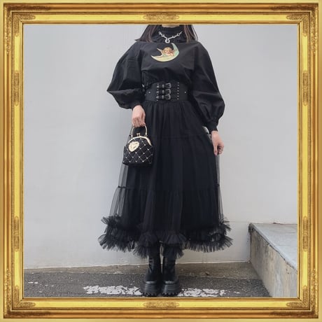 ボリュームチュールスカート