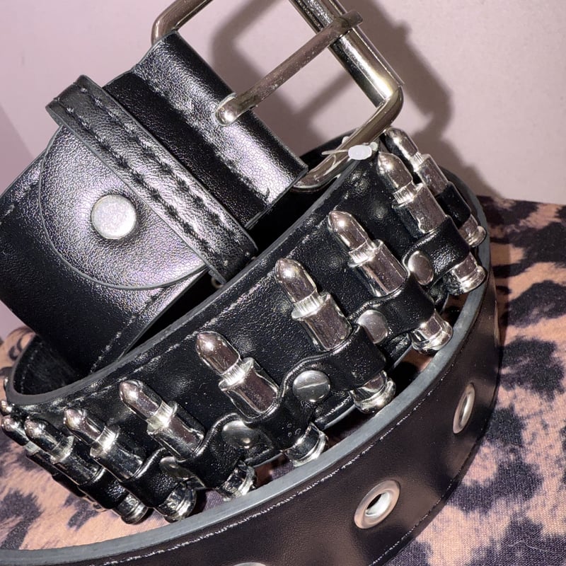 銃弾レザーベルト | Romantic Standard ロマンティックスタンダード