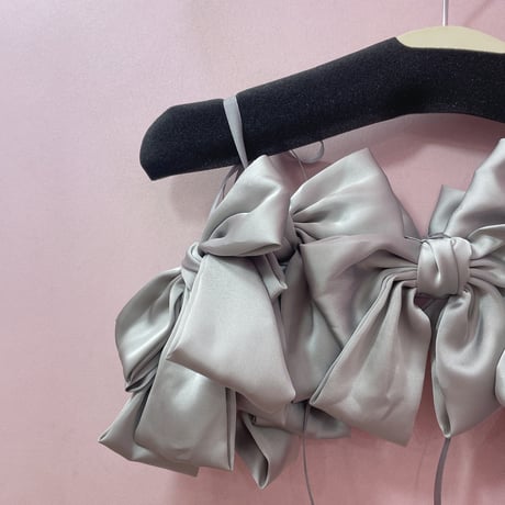 Many ribbon ハーネスビスチェ