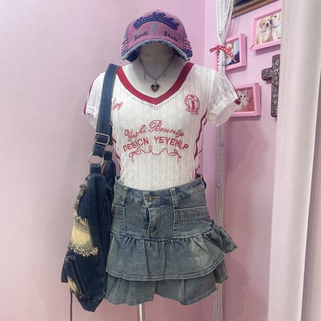 レーストラックロゴTシャツ