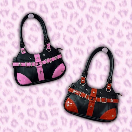 クロス☆レザー2wayバッグ