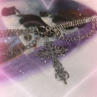 クロス♡チェーンネックレス
