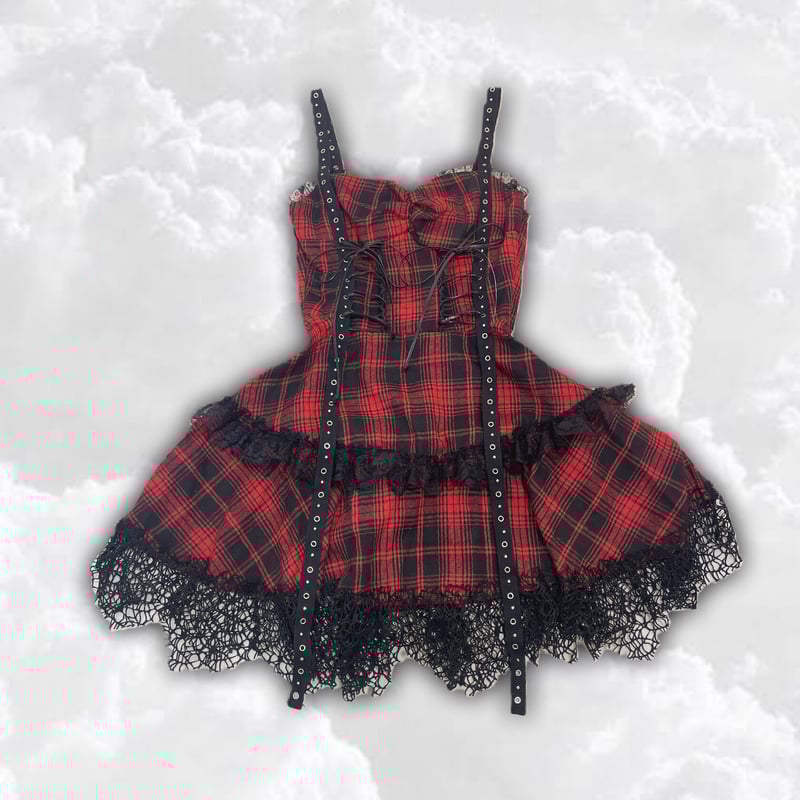 ハトメチェックキャミワンピース | Romantic Standard