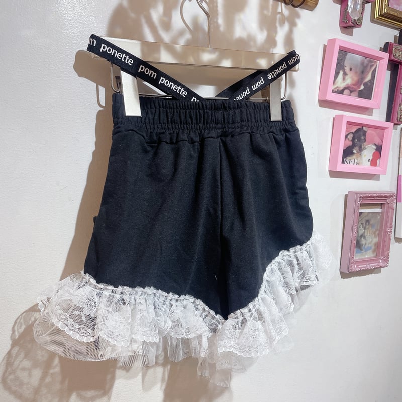 ロゴテープスウェットフリルショートパンツ | Romantic Standard