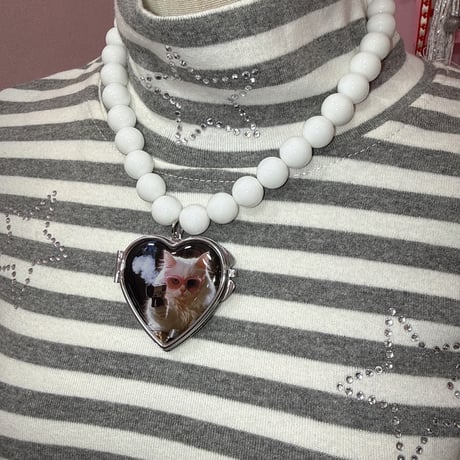 Cat ♡ mirror ネックレス
