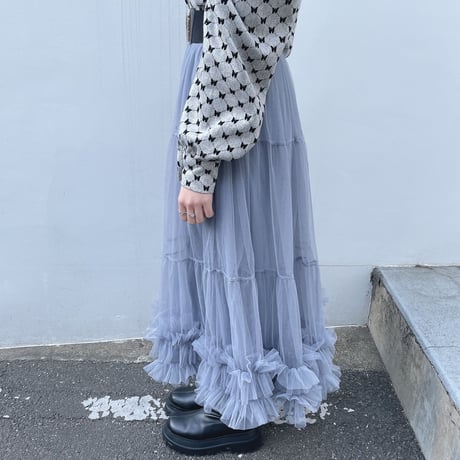 ボリュームチュールスカート