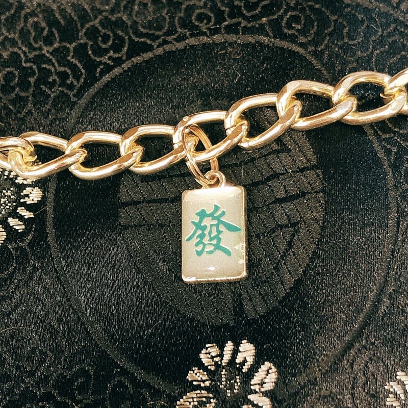 麻雀牌チェーンブレスレット | Romantic Standard