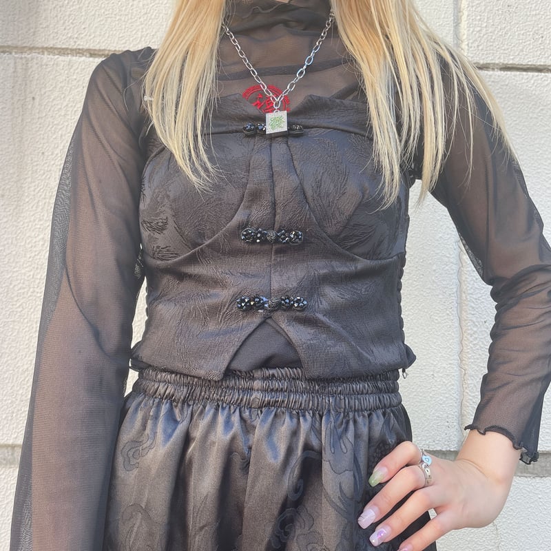 ジャンティーク 70s チャイナビスチェ ビスチェ GOODS | JANTIQUES