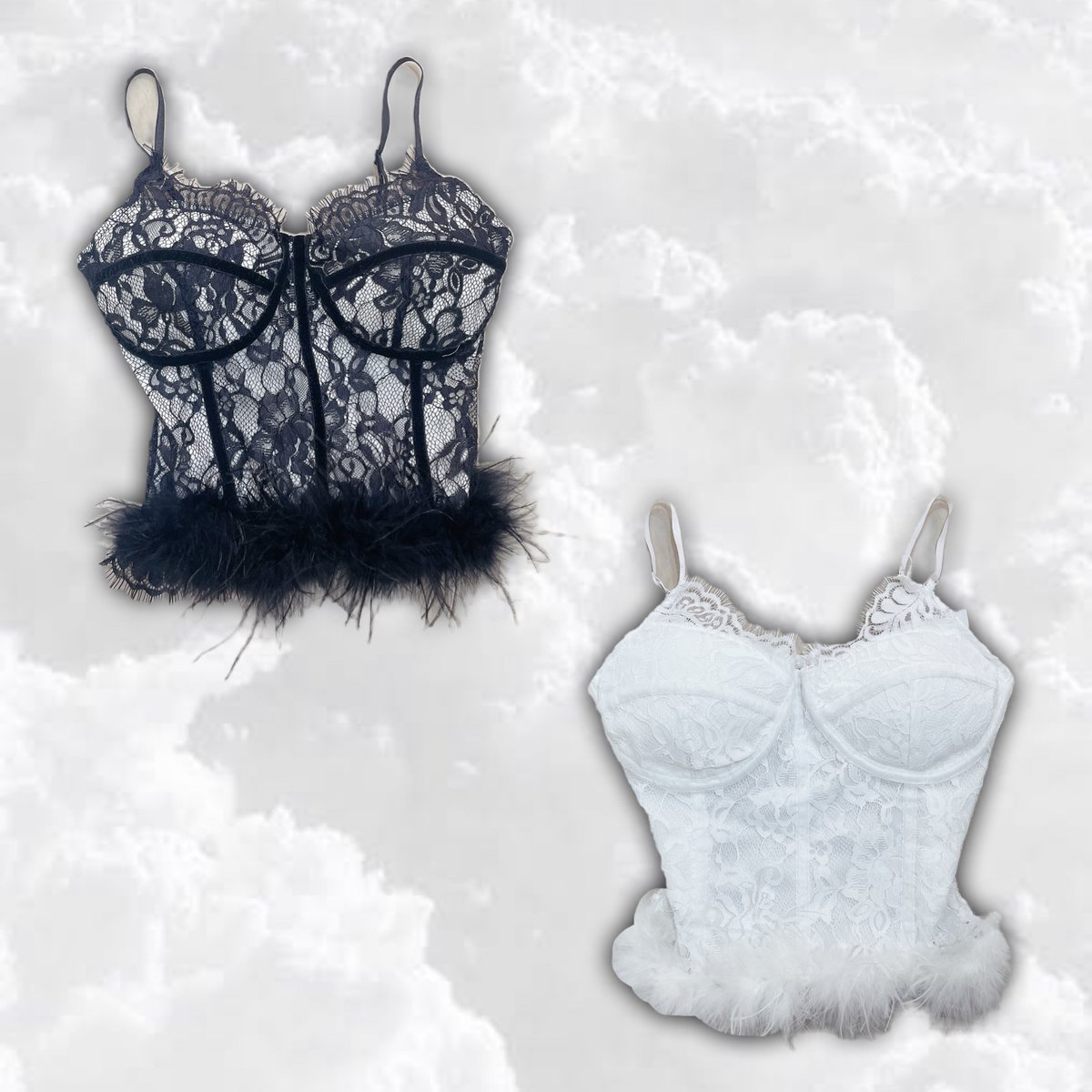 レース×フェザービスチェ | Romantic Standard ロマンティック