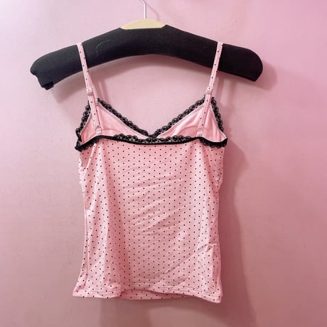 Pinky ドットキャミソール