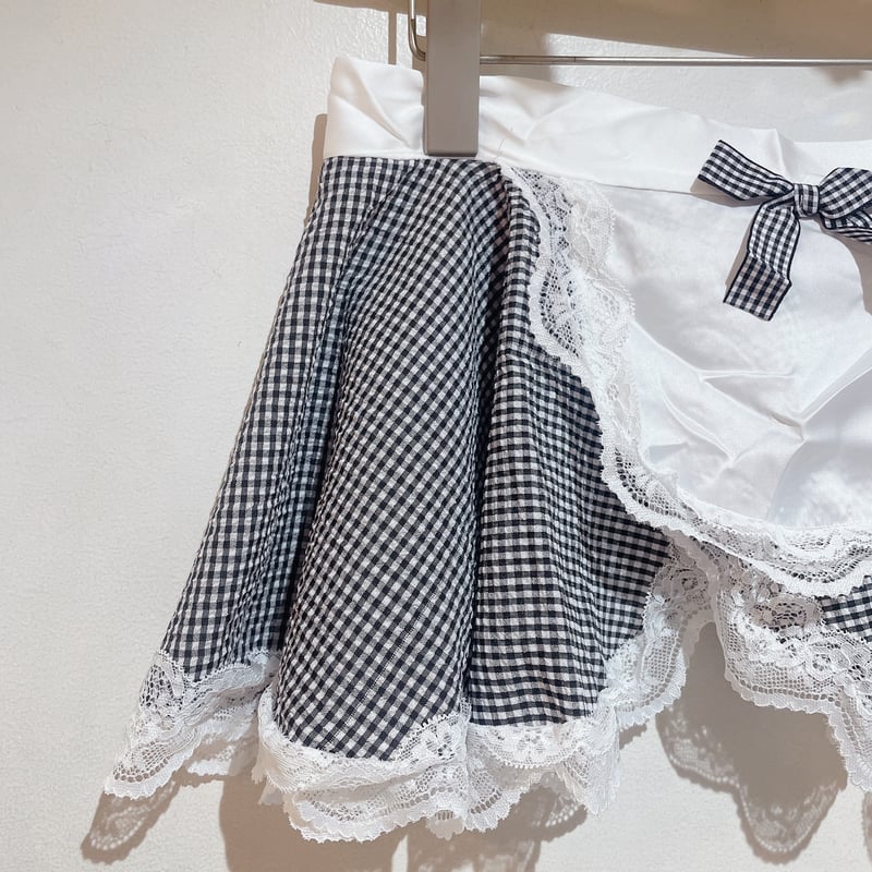 【美品】sister janeギンガムチェック フリル　クロップド　タンク Lavender Gingham Cropped トップス – Sister Jane (Japan)