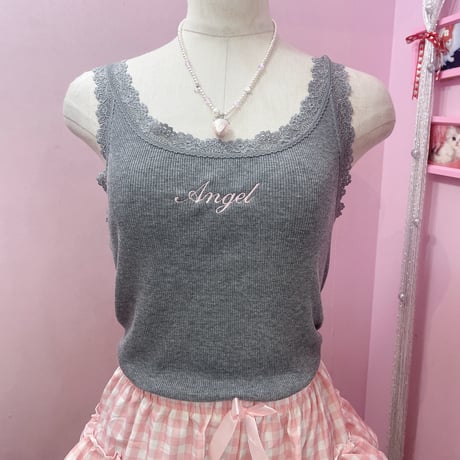 Angel wing レースキャミソール