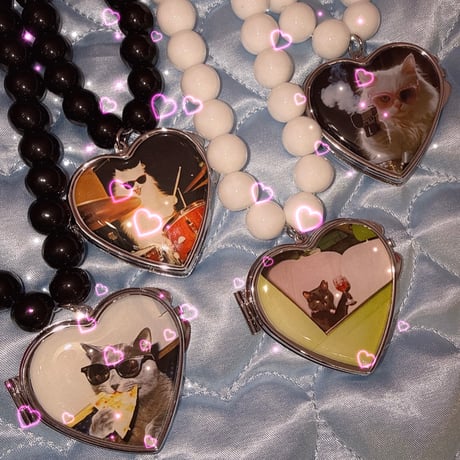 Cat ♡ mirror ネックレス