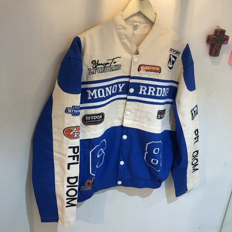 ⭐️90s⭐️HARLEY DAVIDSON ワッペン刺繍ナイロン切替スレ