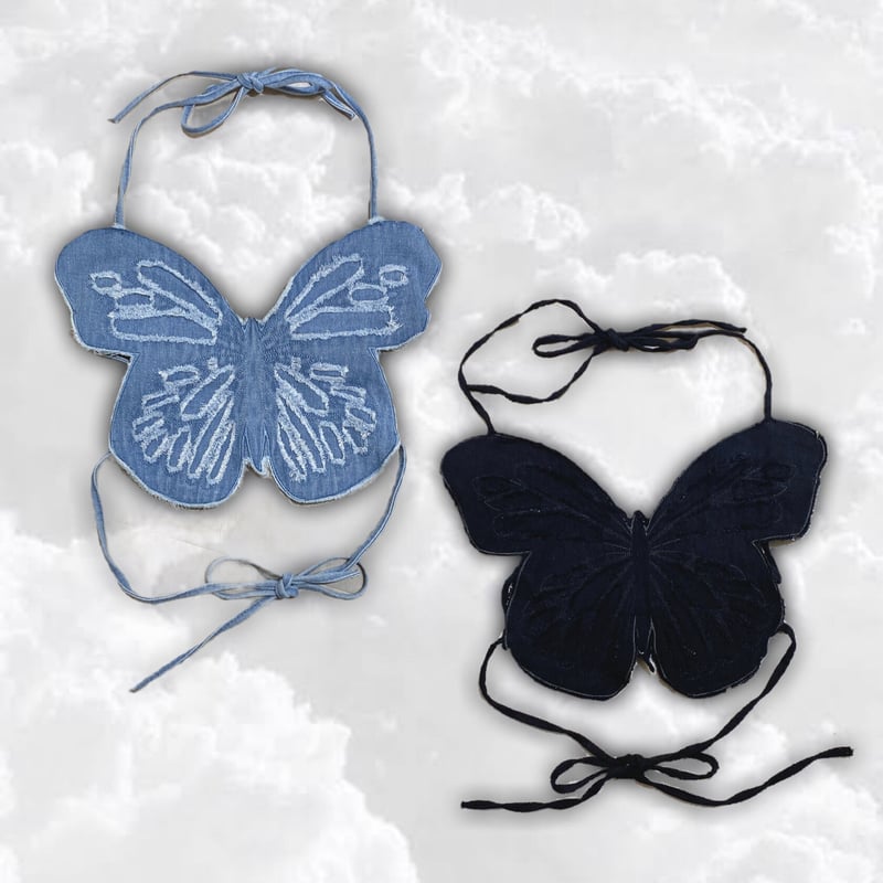 バタフライデニムビスチェ | Romantic Standard ロマンティック