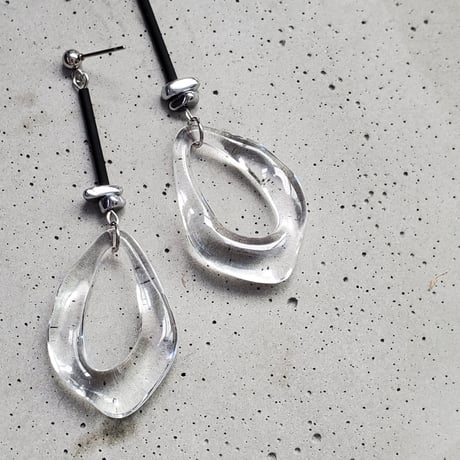 clear×mattblack