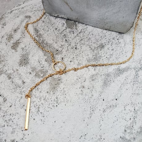 metalbar necklace