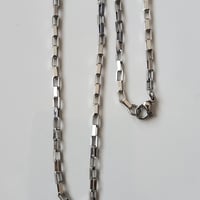 square chain necklace