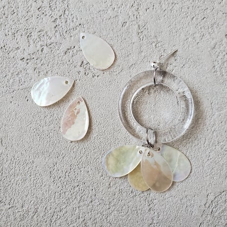 Clear ring×shell