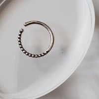 silver slim ring