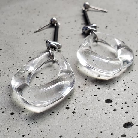 clear×mattblack