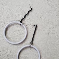 S925 ZIGUZAGU Hoop