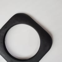 black wood bangle