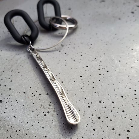 MattBLACK×Silver pierce