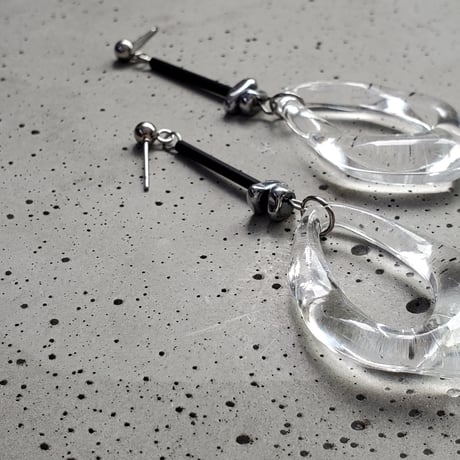 clear×mattblack