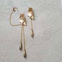 asymmetry gold pierce