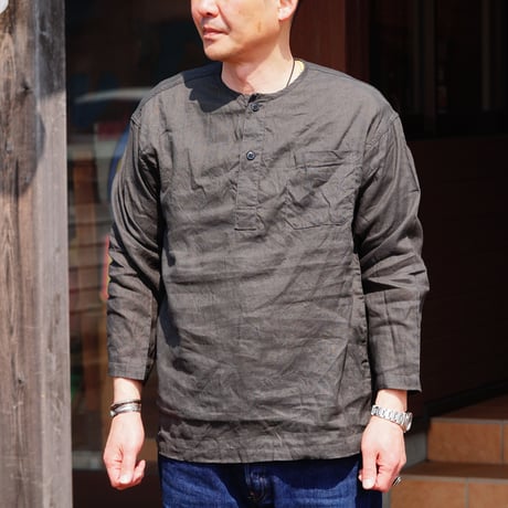 Cushman Linen Sleeping Shirts